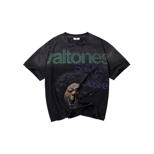 Vale Forever Saturday Bling Tee Black