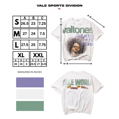 Vale Forever Saturday Bling Tee White