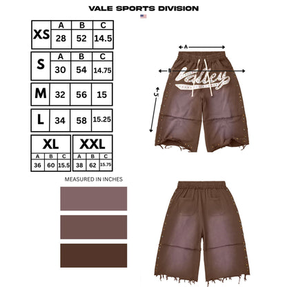 Vale Forever Skittle Sweatshorts Chocolate