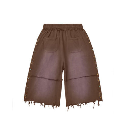 Vale Forever Skittle Sweatshorts Chocolate