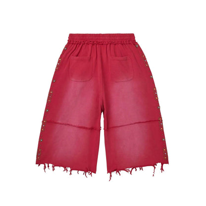 Vale Forever Skittle Sweatshorts Red