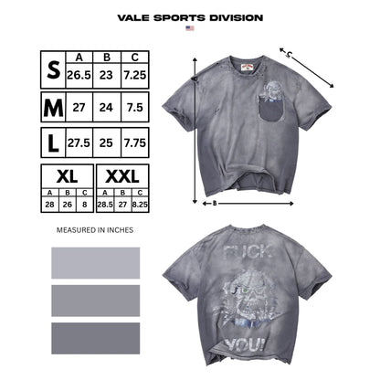 Vale Forever Skullie Tee Grey
