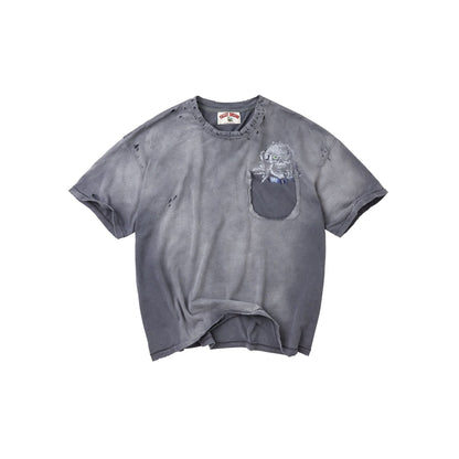 Vale Forever Skullie Tee Grey